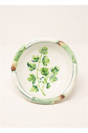 countryside-style ceramic plate L'Oasi ceramiche | COPPAORTOORTO